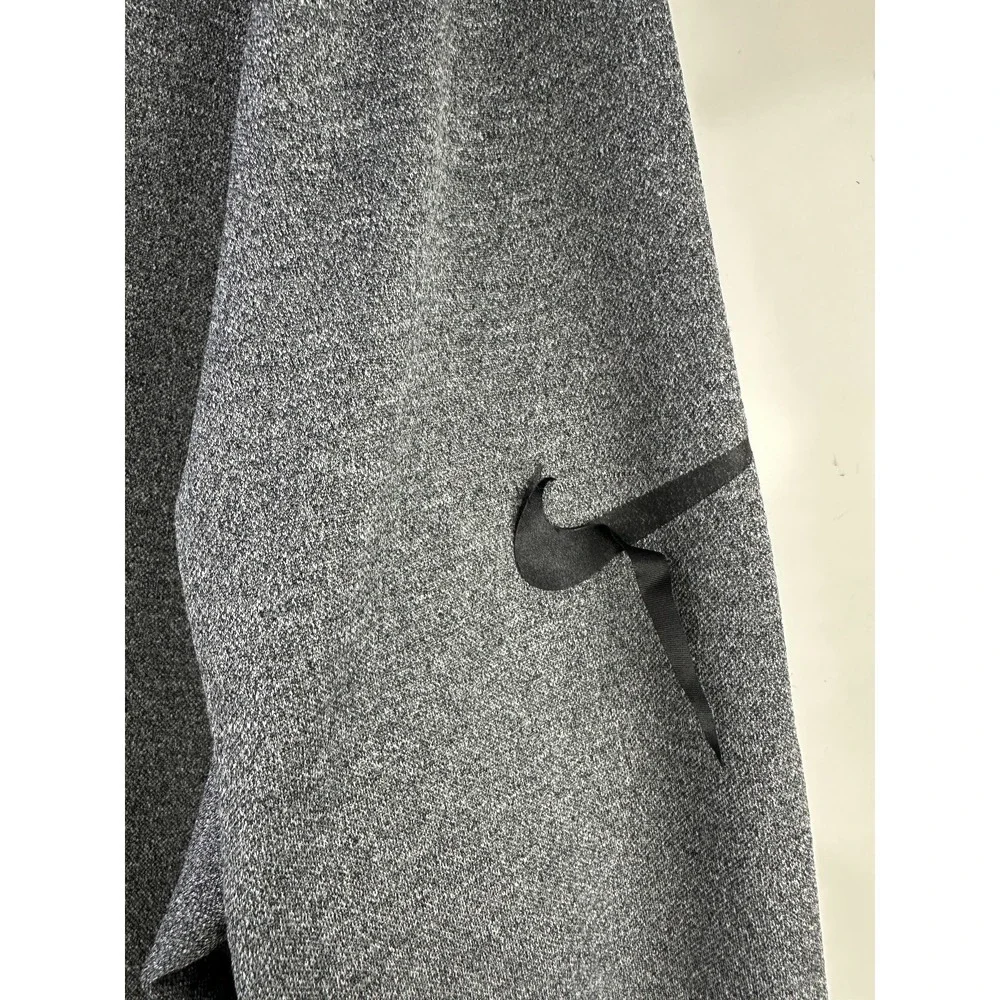 Nike Basketball EYBL Patch Hyper Elite Showtime Jacket Gray Zip Mens XL *Flawed